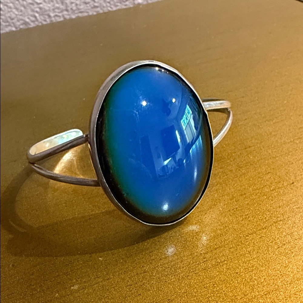 Elegant Blue and Green Stone Bracelet